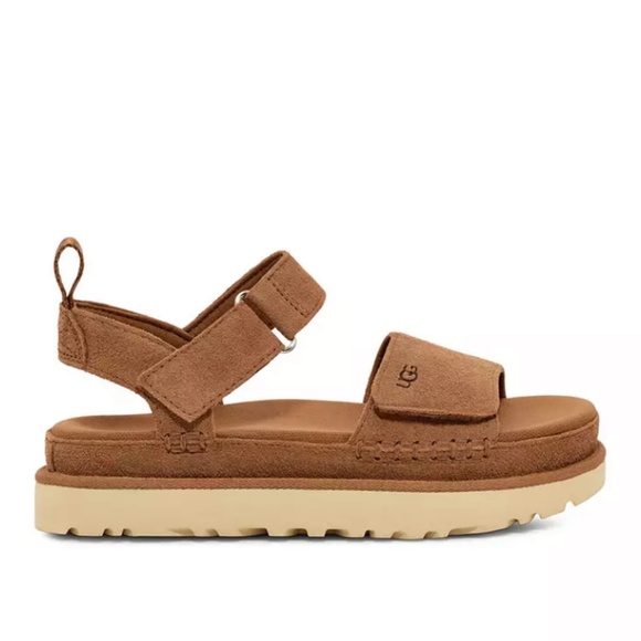 UGG Women's Goldenstar Sandal - Chestnut - Picture 2 of 9